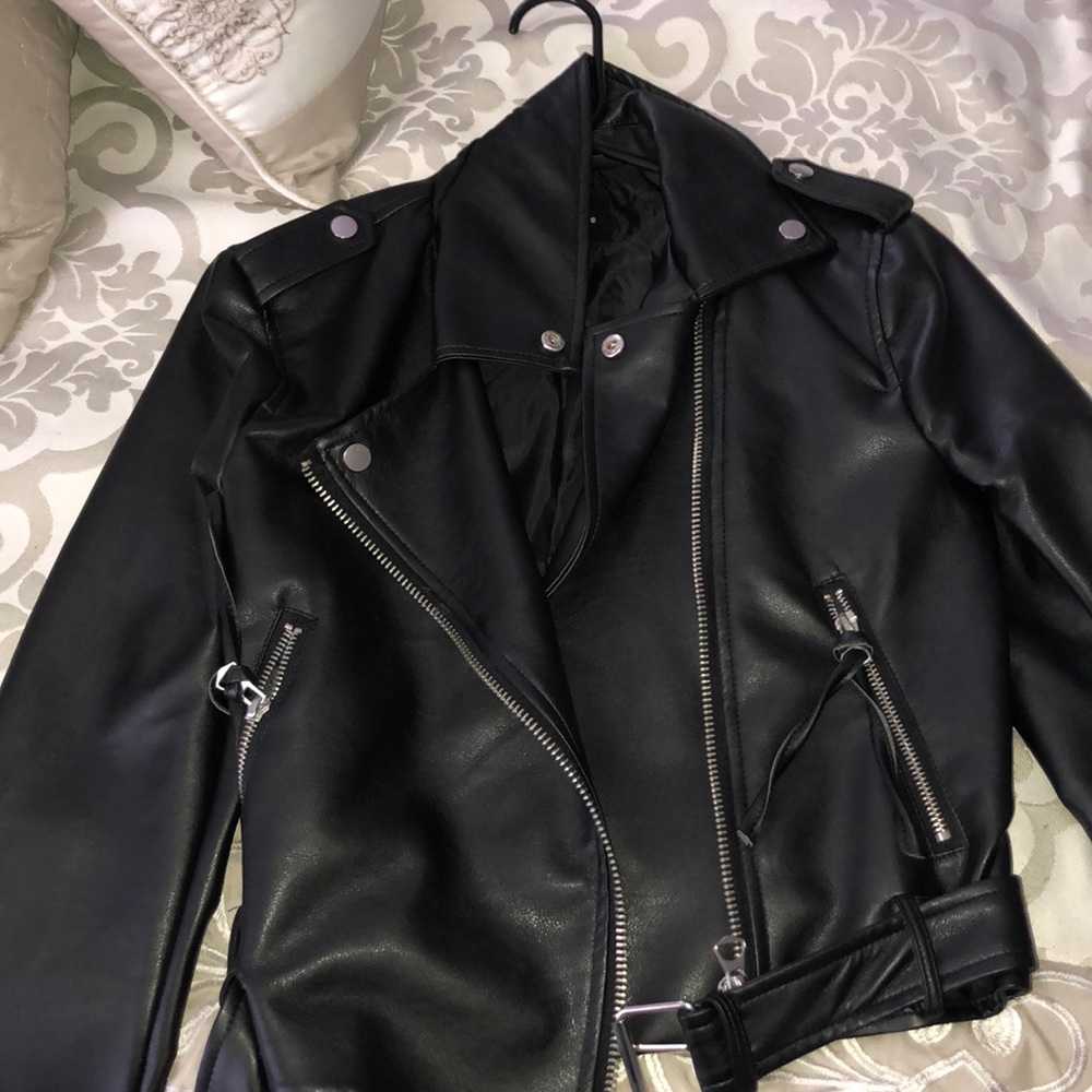 Leather jacket